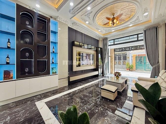 Nhà 4 lầu tuyệt đẹp Cao Cấp hẻm xe hơi Đỗ Thúc Tịnh, P12, Q.Gò Vấp.