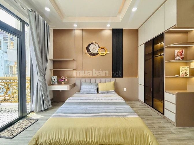 Nhà 4 lầu tuyệt đẹp Cao Cấp hẻm xe hơi Đỗ Thúc Tịnh, P12, Q.Gò Vấp.