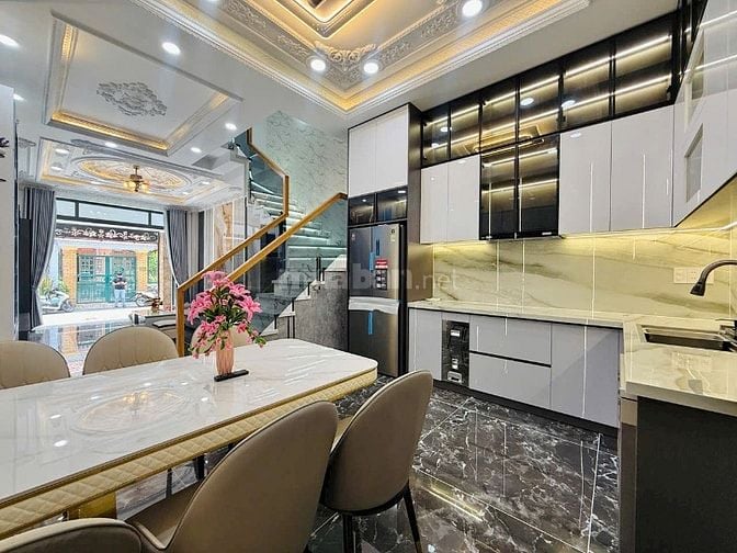 Nhà 4 lầu tuyệt đẹp Cao Cấp hẻm xe hơi Đỗ Thúc Tịnh, P12, Q.Gò Vấp.