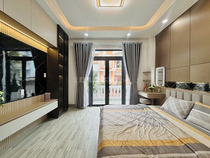 Nhà 4 lầu tuyệt đẹp Cao Cấp hẻm xe hơi Đỗ Thúc Tịnh, P12, Q.Gò Vấp.