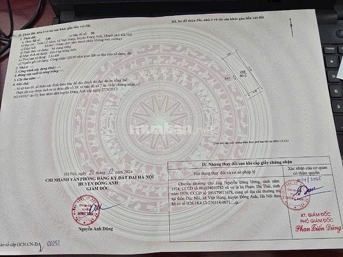 CỰC HIẾM: LÔ GÓC NỞ HẬU 50P DT 80M GIÁ 50 CHO NĐT