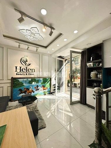 Cách mặt tiền Hoàng Văn Thụ 3 căn,4Tầng,3PN,khu Văn Phòng,An Ninh 