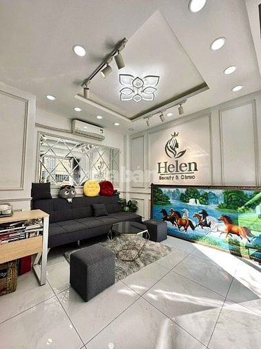 Cách mặt tiền Hoàng Văn Thụ 3 căn,4Tầng,3PN,khu Văn Phòng,An Ninh 