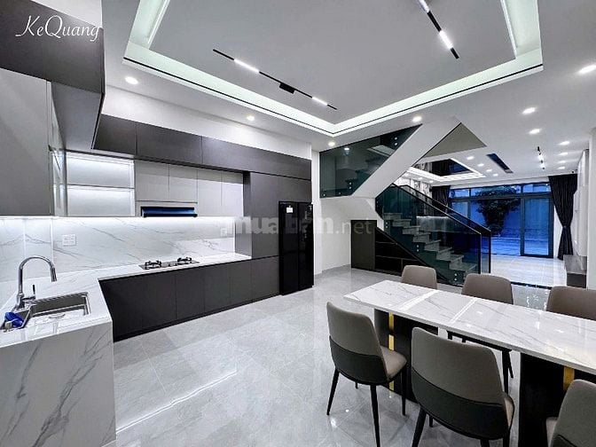 NHÀ MỚI XÂY 120M2 - 2,95 TỈ - 1 TRỆT 2 LẦU - 4PN,4WC - SỔ RIÊNG - TDM