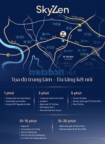 Khu đô thị số chuẩn 5 sao nằm gần cầu vượt Linh Xuân giá chỉ từ 1,4 tỷ