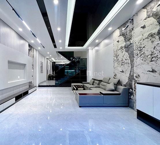 NHÀ MỚI XÂY 120M2 - 2,95 TỈ - 1 TRỆT 2 LẦU - 4PN,4WC - SỔ RIÊNG - TDM