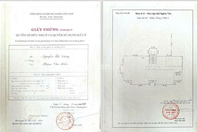 Bán gấp nhà tập thể mặt phố Nghĩa Tân - kinh doanh tốt chỉ 7.68 ỷ 7.6