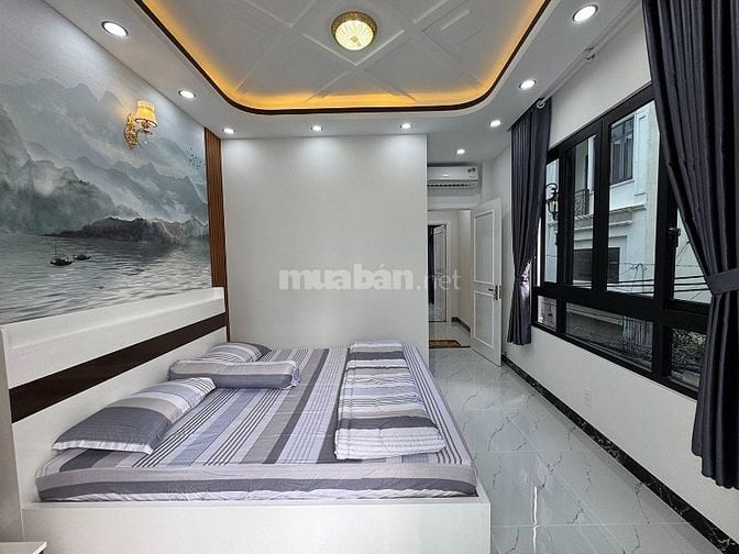 3 lầu full nội thất cao cấp hẻm ôtô 7 chỗ khu VIP Nguyễn Thượng Hiền