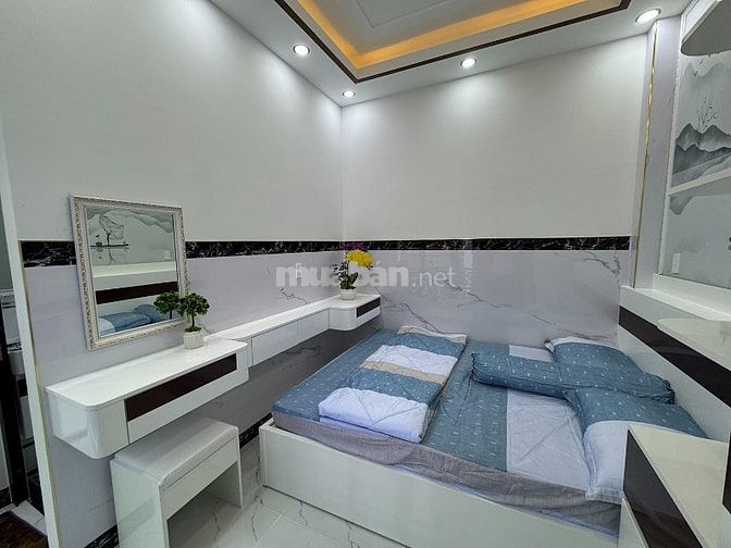 3 lầu full nội thất cao cấp hẻm ôtô 7 chỗ khu VIP Nguyễn Thượng Hiền