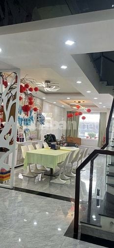 Bán nhà 5x2m 1 hầm 3 lầu, KDC Dương Hồng xã Bình Hưng Bình Chánh