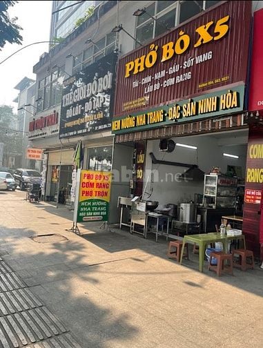 HÀNG HIẾM - MẶT BẰNG KINH DOANH QUÁN ĂN PHỐ THÁI THỊNH-ĐÔNG VĂN PHÒNG