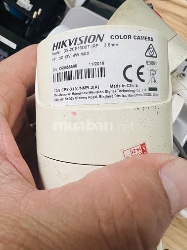 Thanh lý bộ 4 Camea analog Hikvision