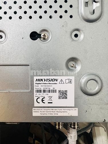 Thanh lý bộ 4 Camea analog Hikvision