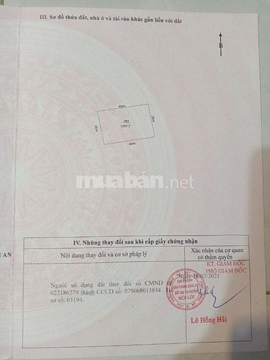 bán nhanh đất xã Bình Đức sổ sẵn sang tên ngay