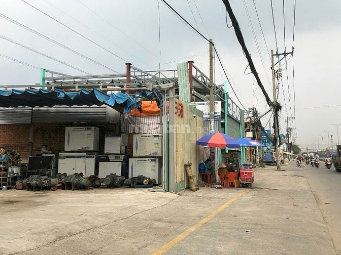 Nhà đất mặt tiền khu kinh doanh máy cơ khí, nông ngư cơ hoặc kho xưởng