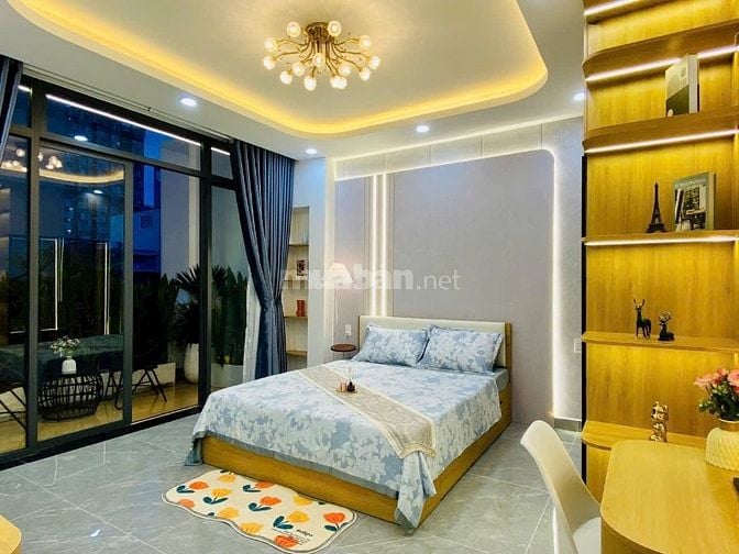 Nhà 3 lầu DT:5,5x11m tuyệt đẹp hẻm xe hơi Đường Số 59, P14, Q.Gò Vấp.