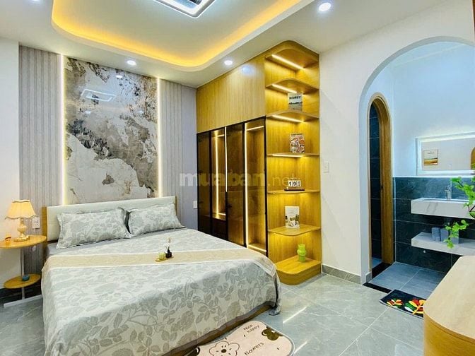 Nhà 3 lầu DT:5,5x11m tuyệt đẹp hẻm xe hơi Đường Số 59, P14, Q.Gò Vấp.