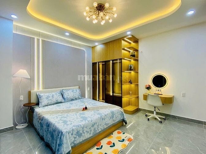 Nhà 3 lầu DT:5,5x11m tuyệt đẹp hẻm xe hơi Đường Số 59, P14, Q.Gò Vấp.