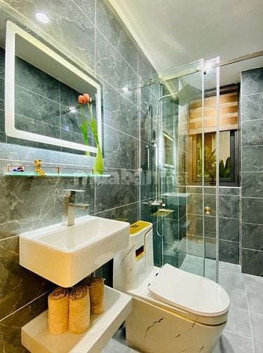 Nhà 3 lầu DT:5,5x11m tuyệt đẹp hẻm xe hơi Đường Số 59, P14, Q.Gò Vấp.