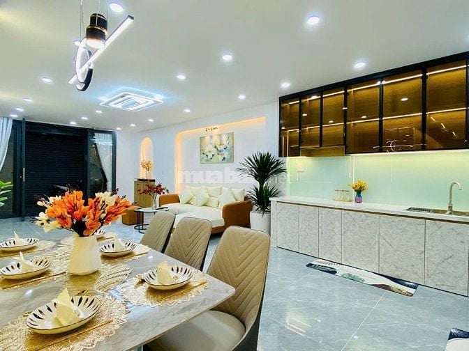 Nhà 3 lầu DT:5,5x11m tuyệt đẹp hẻm xe hơi Đường Số 59, P14, Q.Gò Vấp.