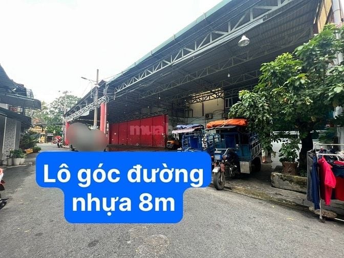 KHO XƯỞNG MẶT TIỀN " BÌNH LONG" 530m2- LÔ GÓC LỚN- TIỆN XÂY MỚI 