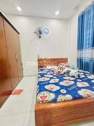 1 SẸC BÀ HOM, 4 TẦNG, HẺM 8M THÔNG, NGAY VÒNG XOAY PHÚ LÂM, 4.3*15