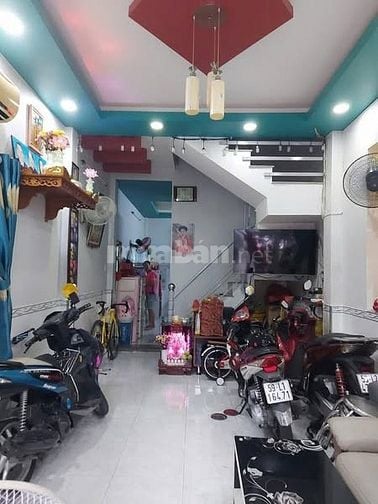  4,88 tỷ Nhà P5 Hẻm rộng 3,7 x 12,7 ( 1 trệt + 1 lầu ) 2 pn SHR