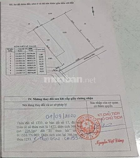 Anh Tám Ngộp Nặng Bán 760m2 Đất Tân Phú Trung Củ Chi 620 Triệu TL Chủ