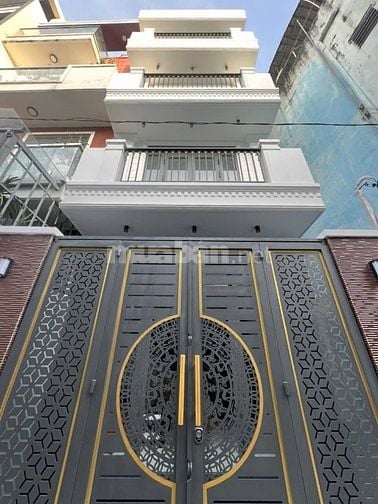 Nhà 3 Lầu tuyệt đẹp thiết kế cổ điển DT:4.1x11m Trệt 2Lầu ST nhà mới