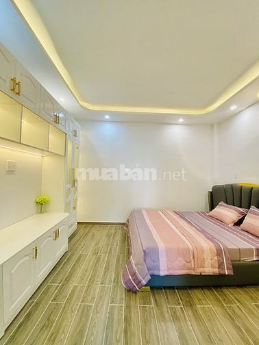 SIÊU PHẨM NHÀ ĐẸP 4 TẦNG - FULL NỘI THẤT - HẺM XE HƠI 6M – GẦN QUẬN 7