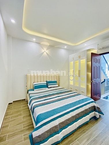 SIÊU PHẨM NHÀ ĐẸP 4 TẦNG - FULL NỘI THẤT - HẺM XE HƠI 6M – GẦN QUẬN 7