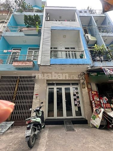 Hẻm xe hơi Ngã Tư Huỳnh V Bánh -Lê V Sỹ,3Tầng,5PN,Có Hẻm Sau,Vuông Vức