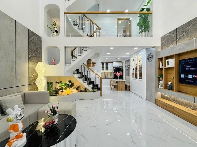 Nhà 2 lầu tuyệt đẹp Cao Cấp hẻm Bùi Quang Là, P12, Q.Gò Vấp.