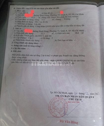 Chính chủ bán nhà đúc thật cách quận 5 2 phút  đi xe máy