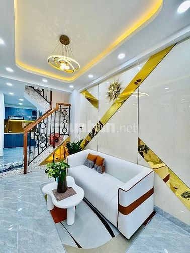Nhà 3 lầu tuyệt đẹp Cao Cấp hẻm Nơ Trang Long, P12, Q.Bình Thạnh.