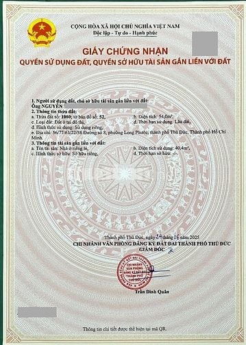 🏡 Chính chủ bán nhà mới xây – KDC Việt Nhân, đường số 8, P. Long Phướ