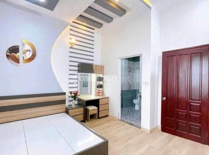 Nhà Đẹp Trần Thị Cờ Q12 46m2 giá 1 tỷ 850. Hẻm 5m, Sổ riêng.