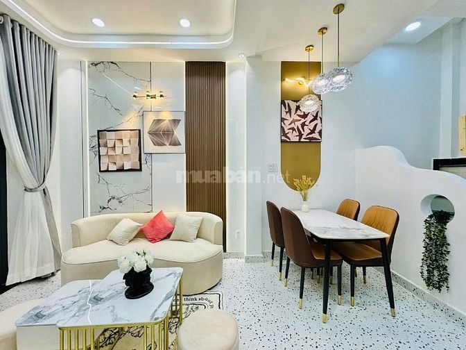 Nhà 3 lầu tuyệt đẹp Cao Cấp hẻm Đinh Tiên Hoàng, P1, Q.Bình Thạnh.