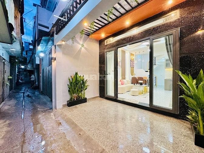 Nhà 3 lầu tuyệt đẹp Cao Cấp hẻm Đinh Tiên Hoàng, P1, Q.Bình Thạnh.