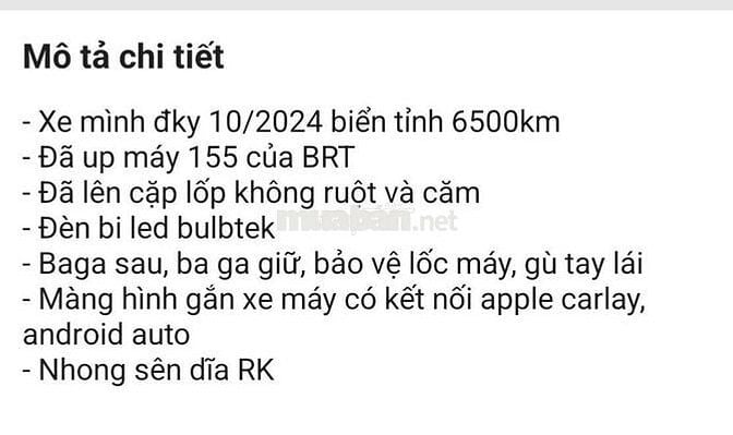 PG1 up máy 155 đi 7500km