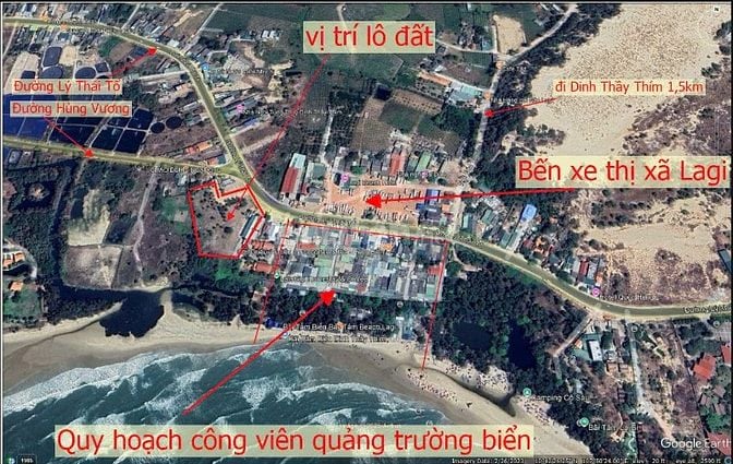 8794m2 full Thổ Cư, Sát Biển Lý Thái Tổ Tân Tiến LaGi Giá Ngộp
