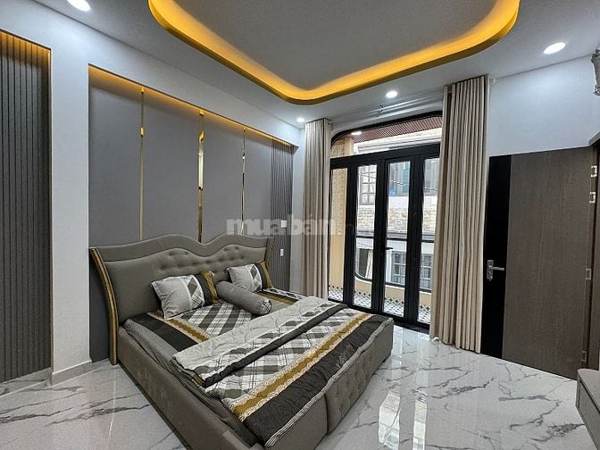 3lầu, full nội thất cao cấp, xách vali vào ở, Khu Thời Trang Lê Văn ỹ 