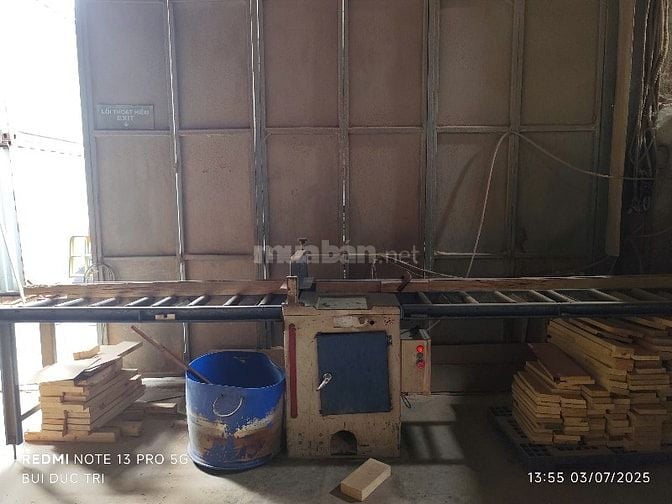 THANH LÝ TOÀN BỘ MÁY MÓC XƯỞNG GỖ XUẤT KHẨU