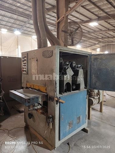 THANH LÝ TOÀN BỘ MÁY MÓC XƯỞNG GỖ XUẤT KHẨU