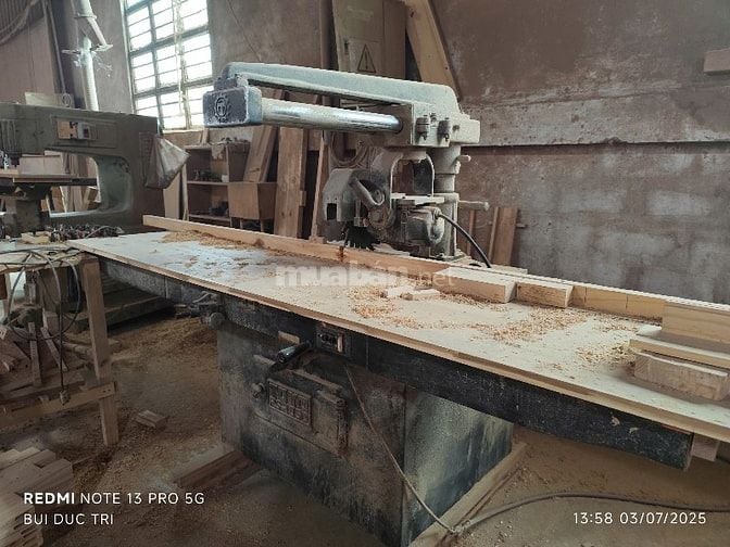 THANH LÝ TOÀN BỘ MÁY MÓC XƯỞNG GỖ XUẤT KHẨU