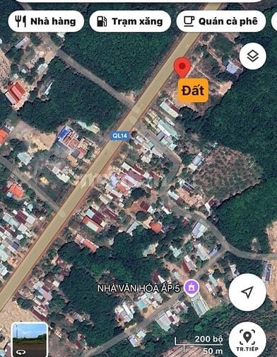 Bán 10m mặt tiền QL14 giá ngợp Chơn Thành