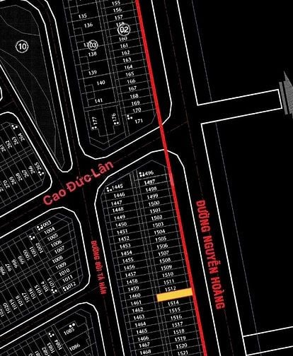 Bán đất mặt tiền Nguyễn Hoàng phường An Phú Quận 2 giá 23,5 tỷ