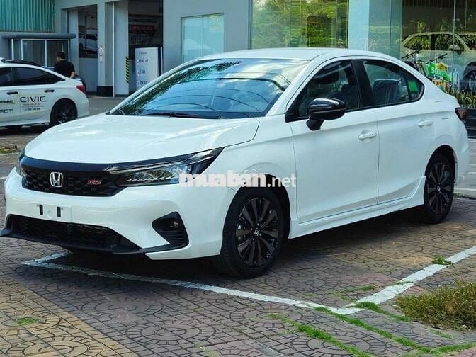 Honda City 2025 RS, Giảm 100% LPTB trong Tháng 7!