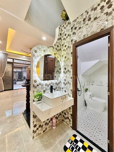 CHÍNH CHỦ BÁN NHÀ PHẠM VĂN CHIÊU ĐÚC 1LẦU HẺM XE HƠI FULL NỘI THẤT
