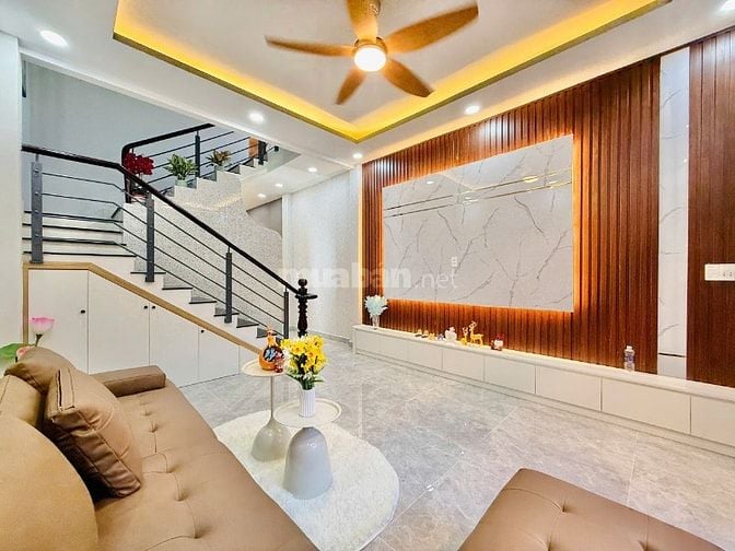 CHÍNH CHỦ BÁN NHÀ PHẠM VĂN CHIÊU ĐÚC 1LẦU HẺM XE HƠI FULL NỘI THẤT